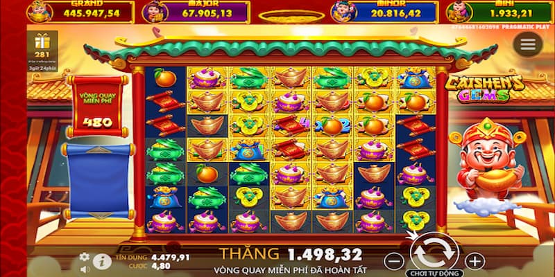 Caishen Wins tại Mana88 - Rước thưởng Thần Tài vào nhà